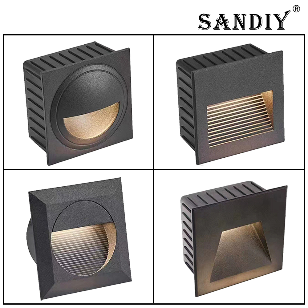 Outdoor Lighting Recessed - SANDIY راحة في الهواء الطلق الجدار