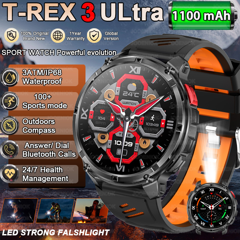 Outdoor Lighting Ip Rating - 2026 جديد T-REX3 ساعة ذكية خارجية