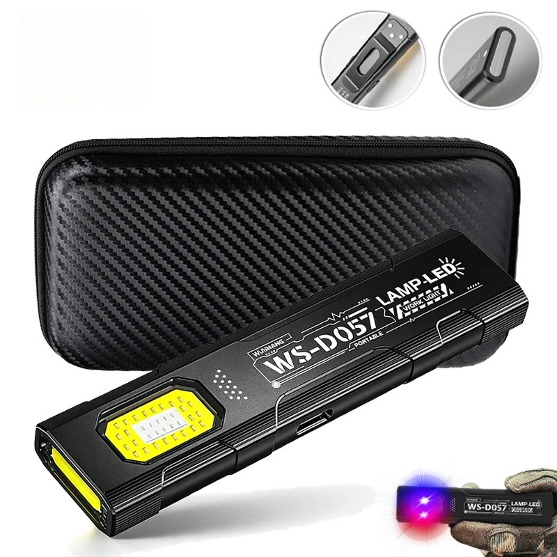 Outdoor Lighting Guide - مصباح يدوي LED صغير قابل لإعادة