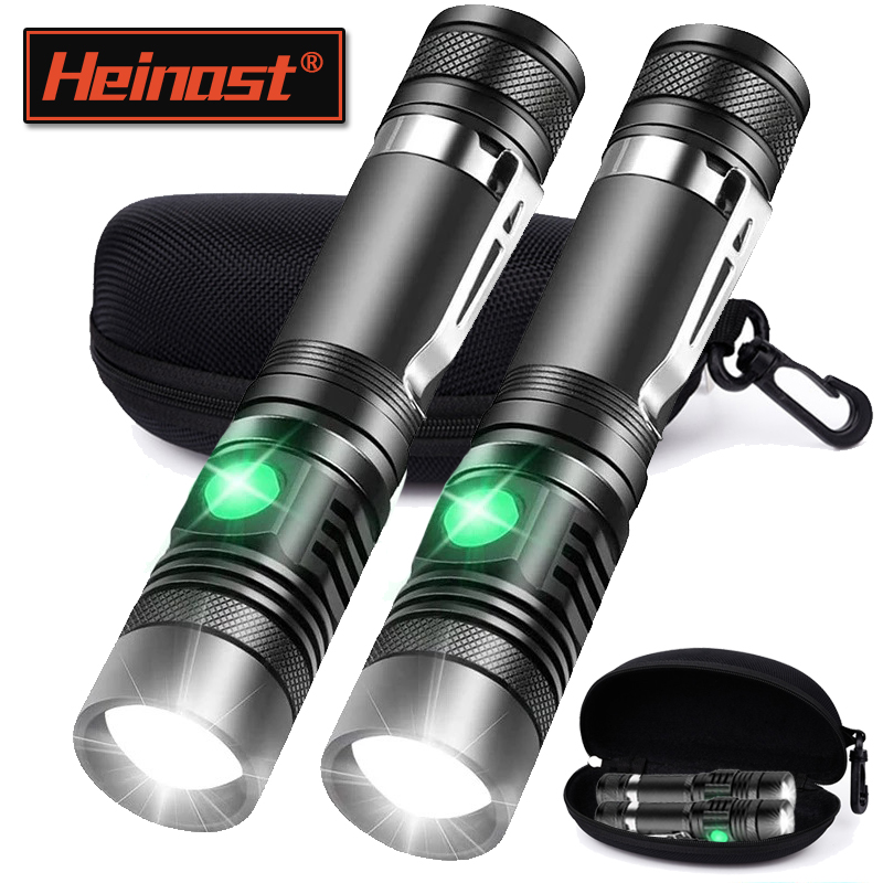 Outdoor Lighting Guide - قابلة للشحن T6 مصباح يدوي محمول