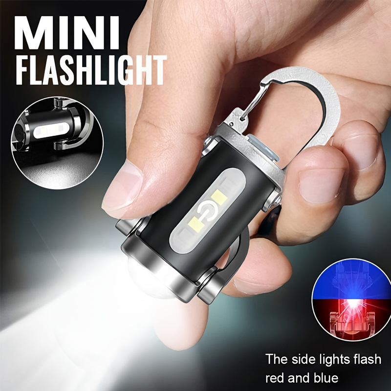 Outdoor Lighting Guide - مصباح يدوي صغير بسلسلة مفاتيح قابلة