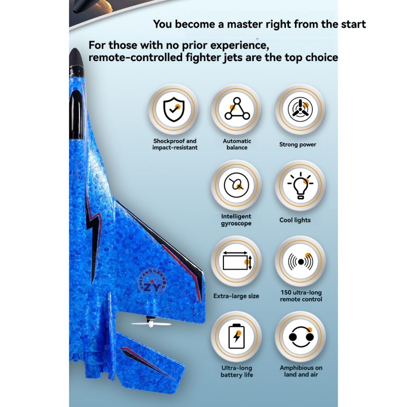 Outdoor Lighting Vendor - طائرة شراعية، طائرة مقاتلة رغوية، 320
