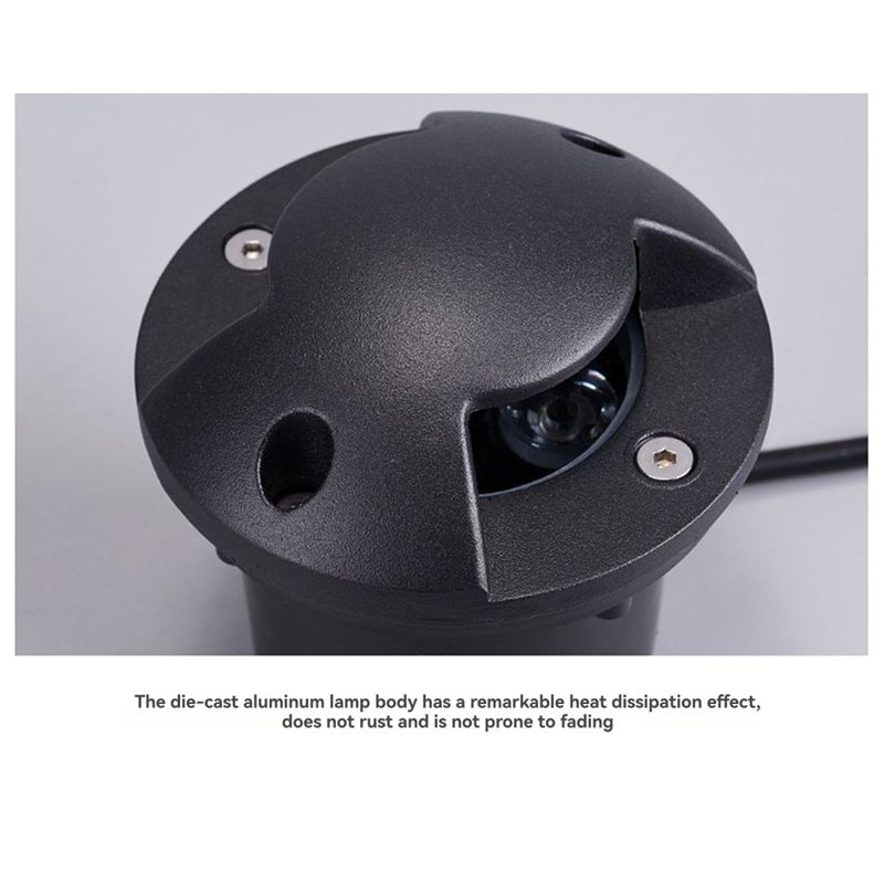 مصباح أرضي خارجي GOOD-3W مقاوم - مراجعة Outdoor Lighting Recessed وسعره