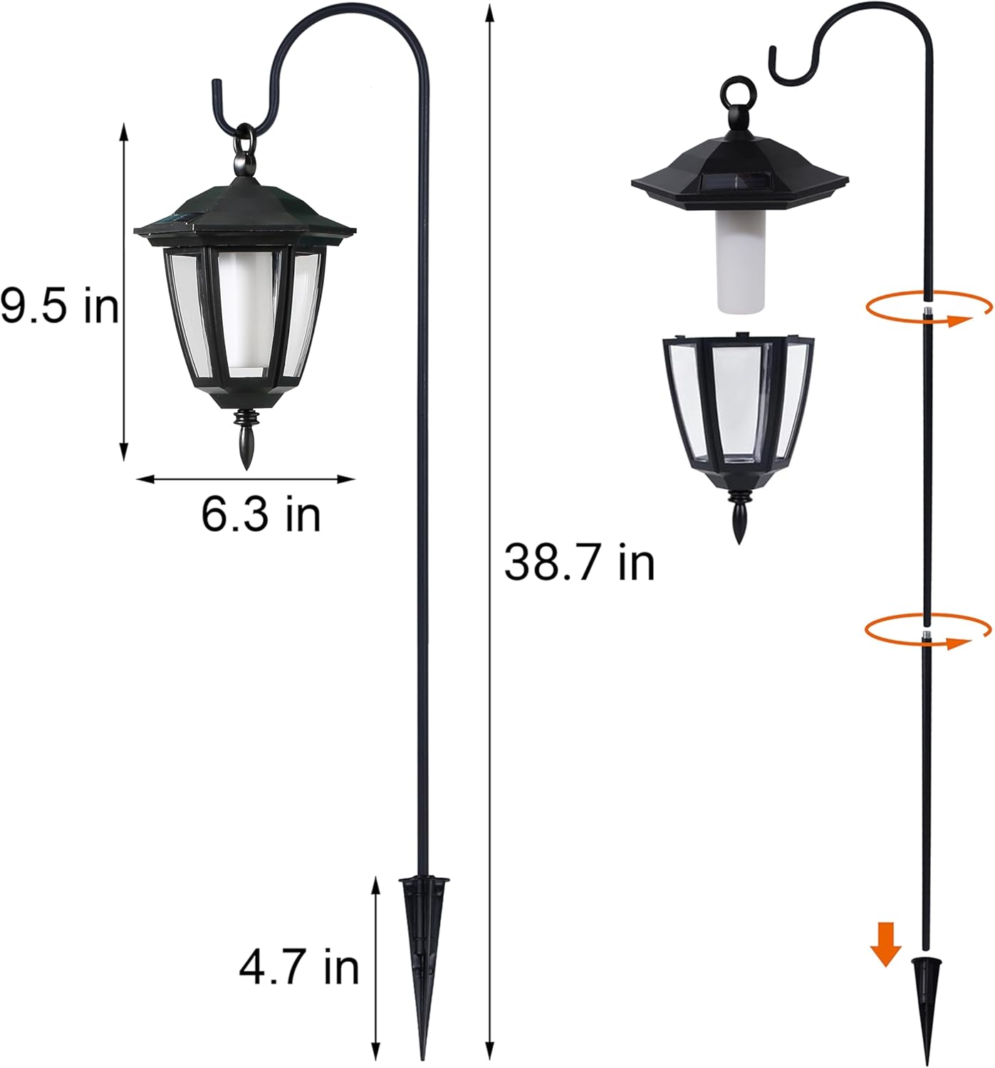 أضواء زينة للحدائق من الزجاج ا - مراجعة Post Cap Light وسعره