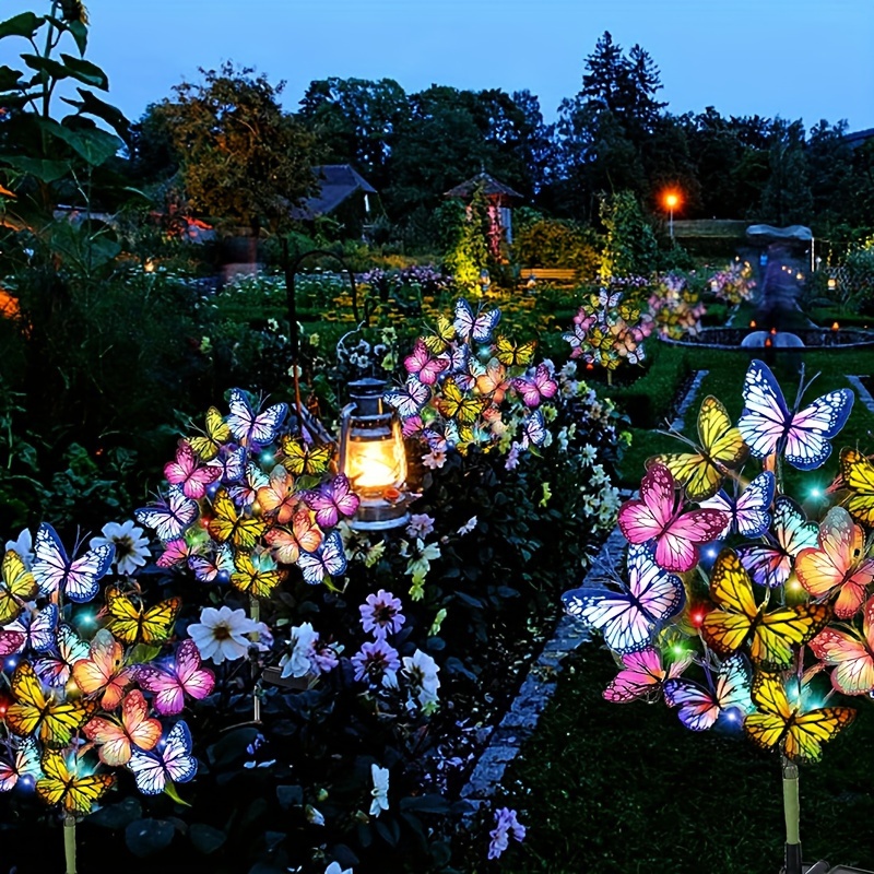 أضواء حديقة الفراشة LED بالطاق - مراجعة Outdoor Lighting Construction وسعره