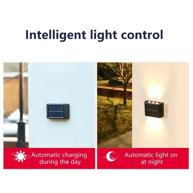 مصباح جداري شمسي LED خارجي مقا - مراجعة Outdoor Lighting Decoration وسعره