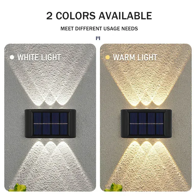 مصباح جداري شمسي LED خارجي مقا - مراجعة Outdoor Lighting Decoration وسعره