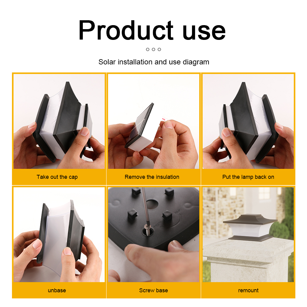 إضاءة LED تعمل بالطاقة الشمسية - مراجعة Post Cap Light وسعره
