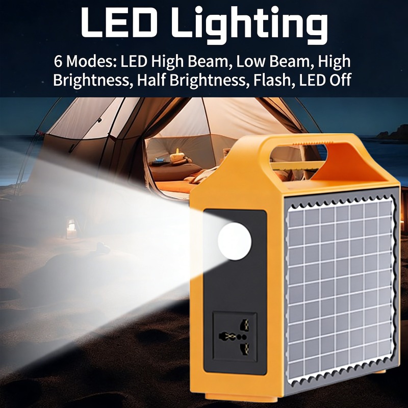 محطة طاقة شمسية محمولة بقدرة 1 - مراجعة Outdoor Lighting Wire وسعره