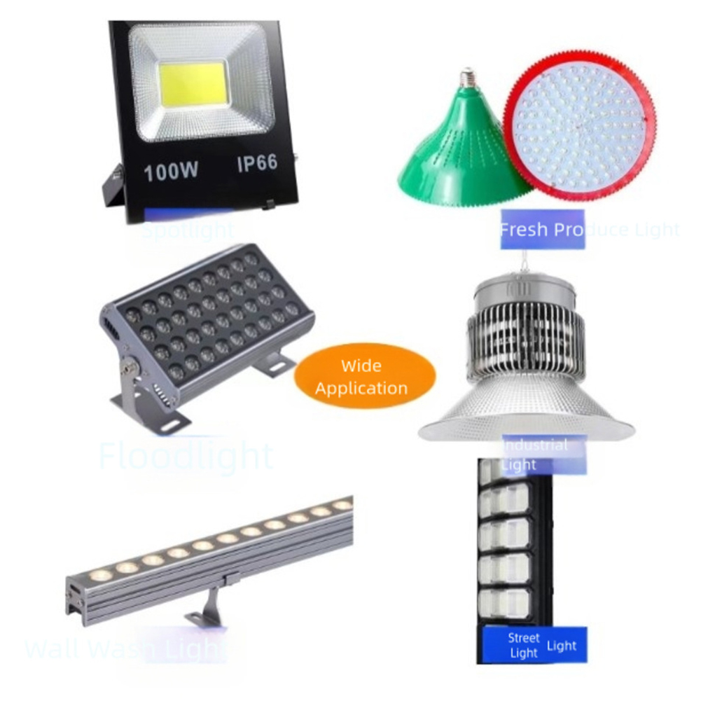 محرك LED مقاوم للماء 70-100 وا - مراجعة Outdoor Lighting Flood Light Led 70-100W وسعره