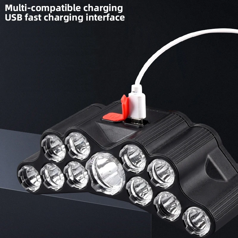 11 LED كشافات ضوء قوي رئيس مصب - مراجعة Outdoor Lighting Guide وسعره