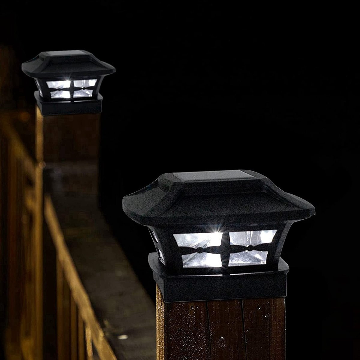 أفضل 8X أضواء غطاء عمود الطاقة - مراجعة Post Cap Light وسعره