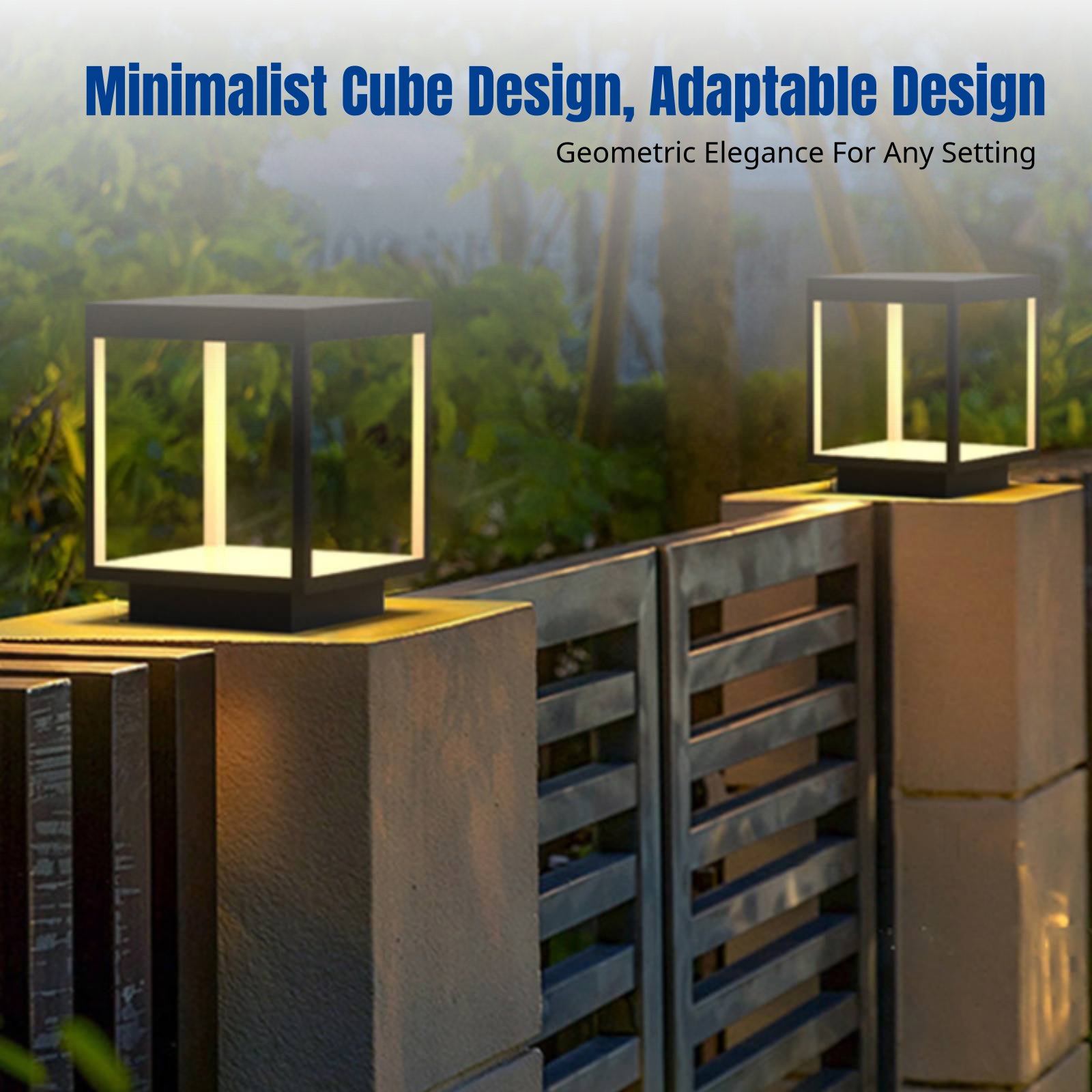 مصباح عمود LED عصري بتصميم بسي - مراجعة Post Cap Light وسعره