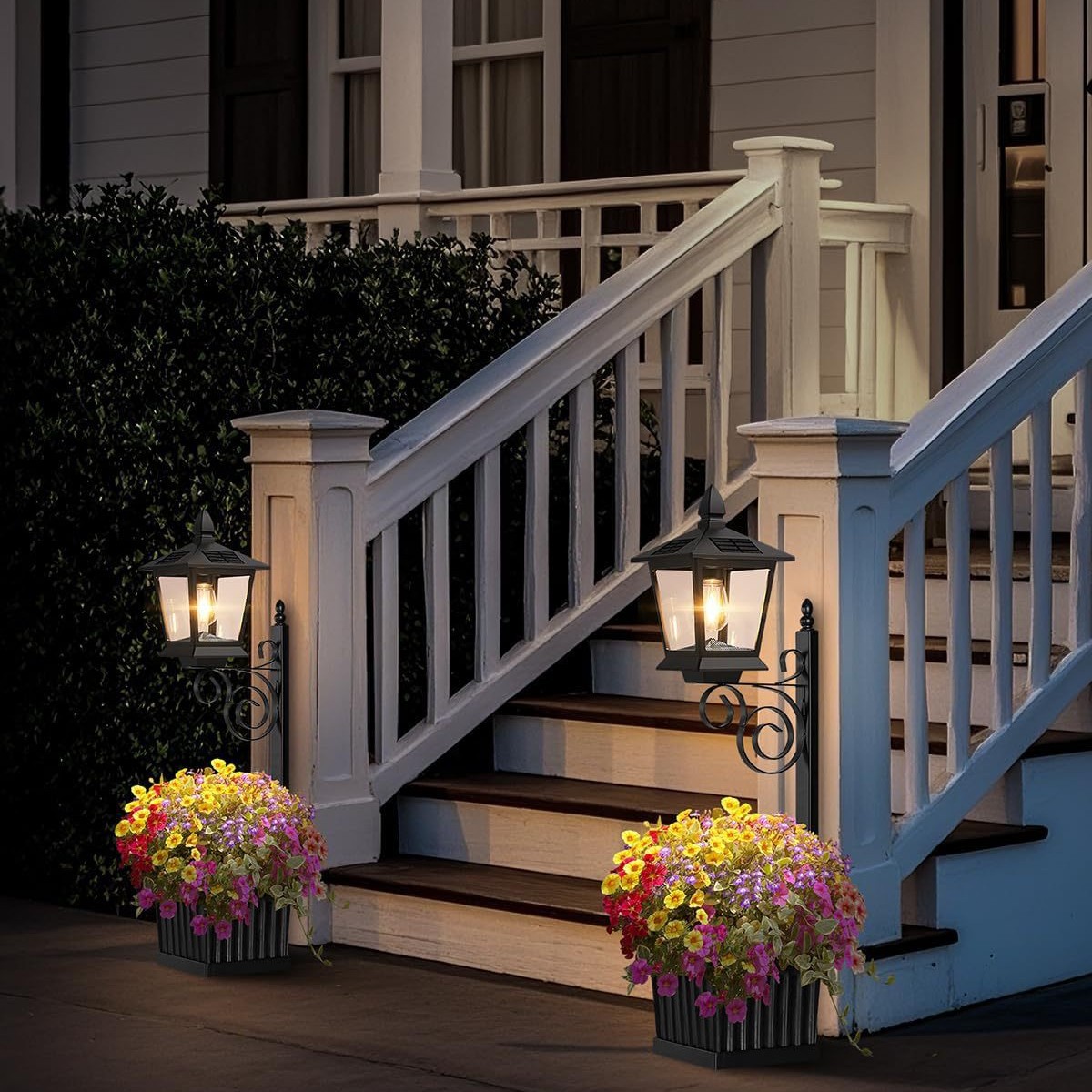 مصباح شمسي 2 في 1 مقاوم للماء  - مراجعة Outdoor Lighting Decoration وسعره