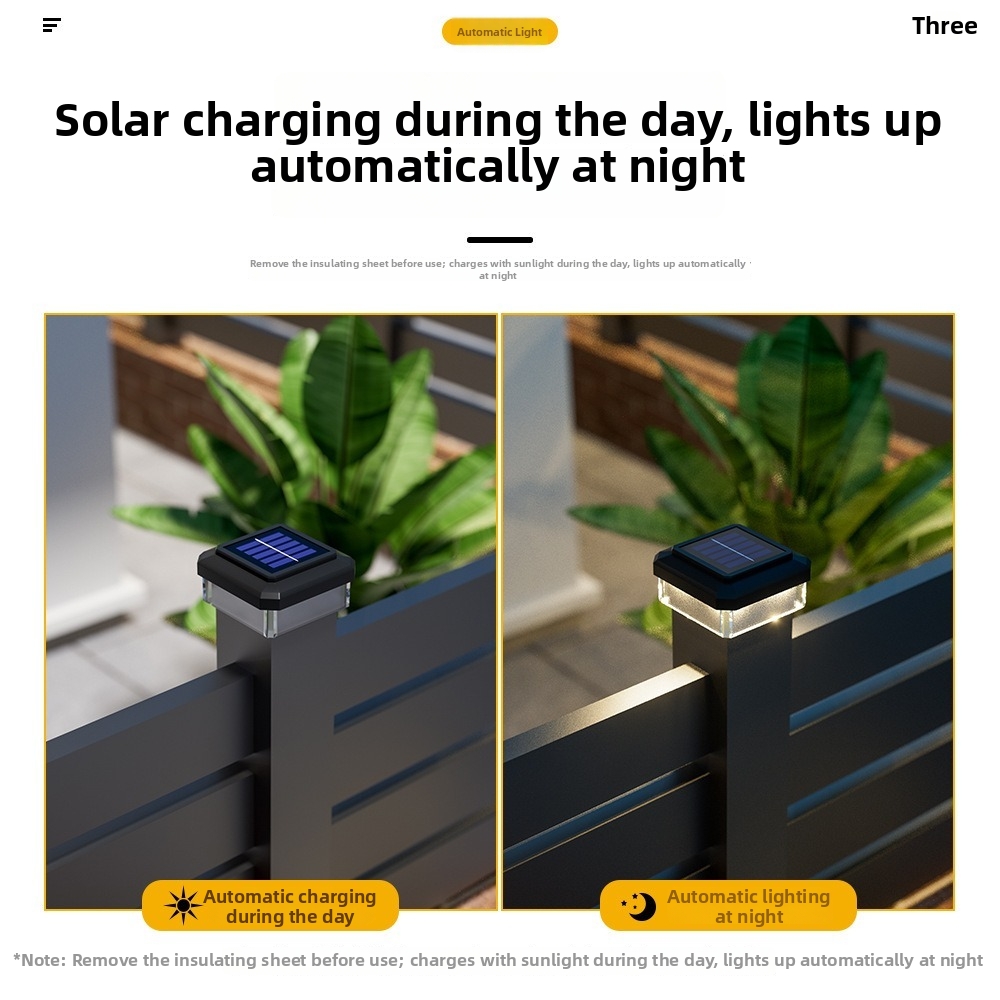 مصباح LED شمسي مقاوم للماء IP6 - مراجعة Post Cap Light وسعره
