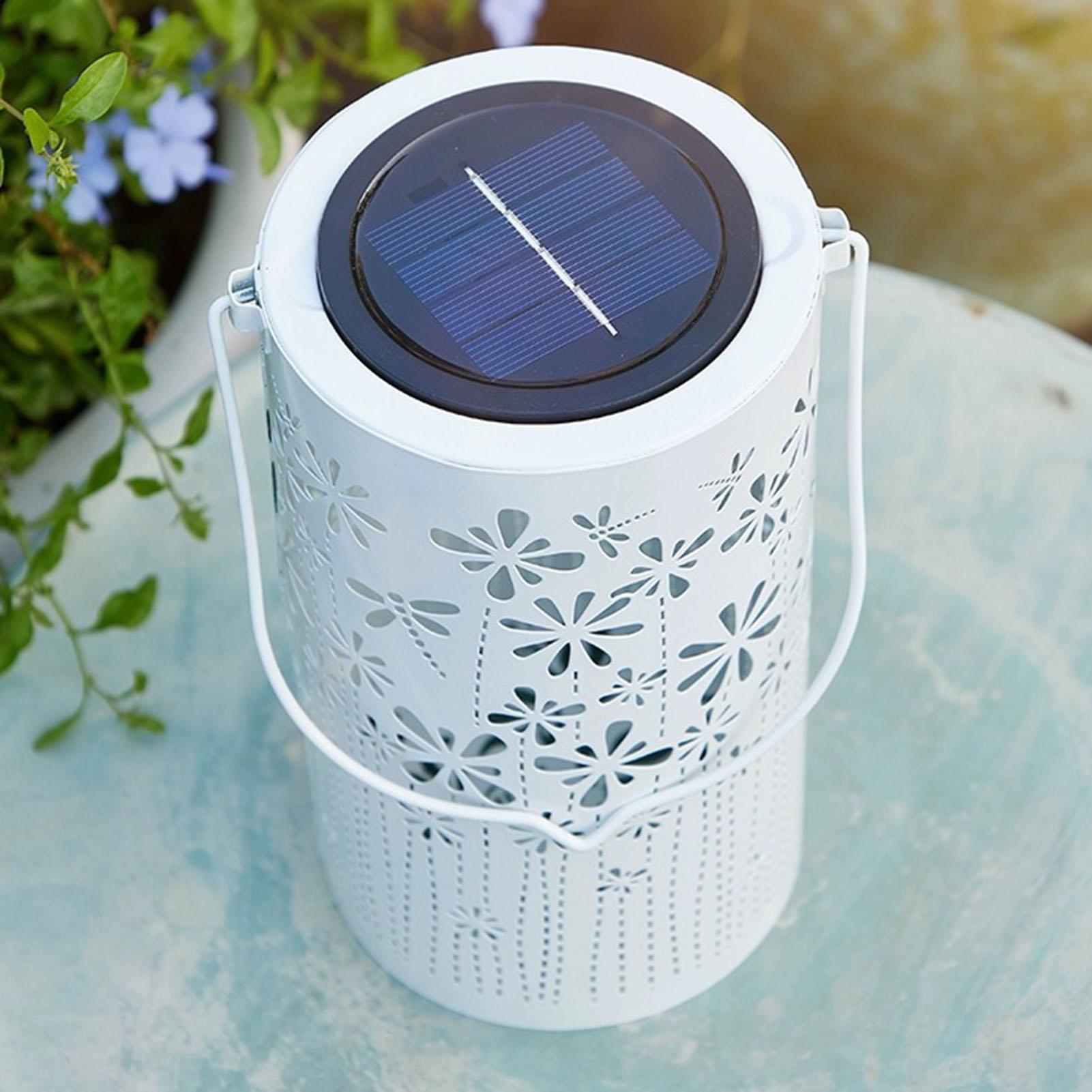 فوانيس شمسية ملونة على شكل زهو - مراجعة Solar Path Light وسعره