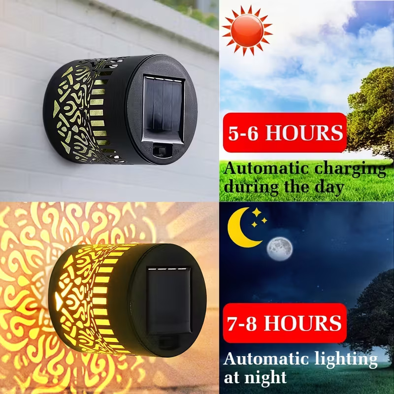 مصباح جداري شمسي LED بتصميم ما - مراجعة Outdoor Lighting Construction وسعره