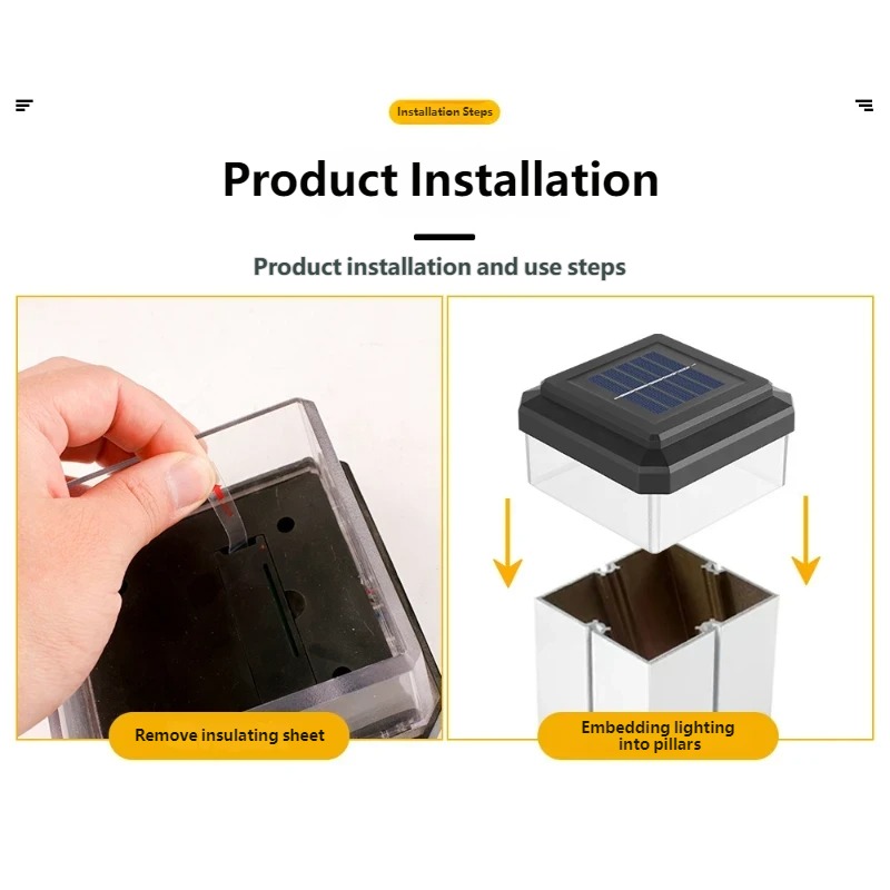 مصباح LED شمسي مقاوم للماء IP6 - مراجعة Post Cap Light وسعره