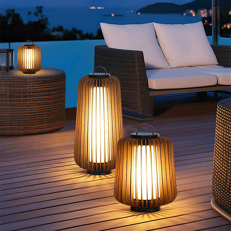 مصباح أرضي مضيء للساحات يعمل ب - مراجعة Outdoor Lighting Decoration وسعره