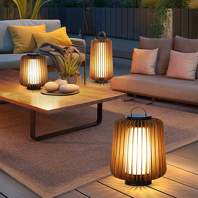 مصباح أرضي مضيء للساحات يعمل ب - مراجعة Outdoor Lighting Decoration وسعره