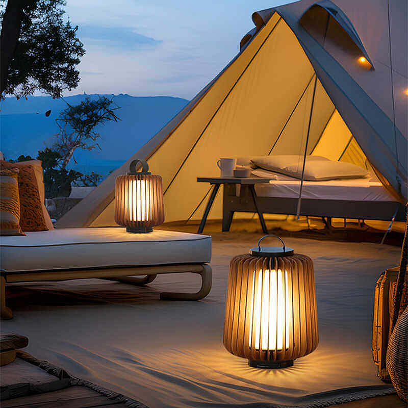 مصباح أرضي مضيء للساحات يعمل ب - مراجعة Outdoor Lighting Decoration وسعره