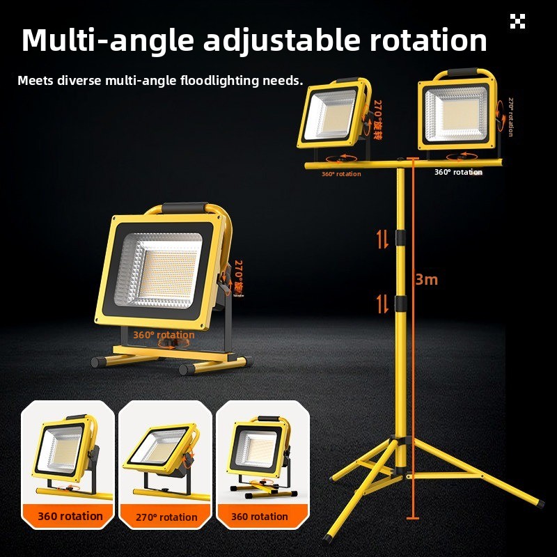 إضاءة متنقلة للبث المباشر في ا - مراجعة Outdoor Lighting Construction وسعره