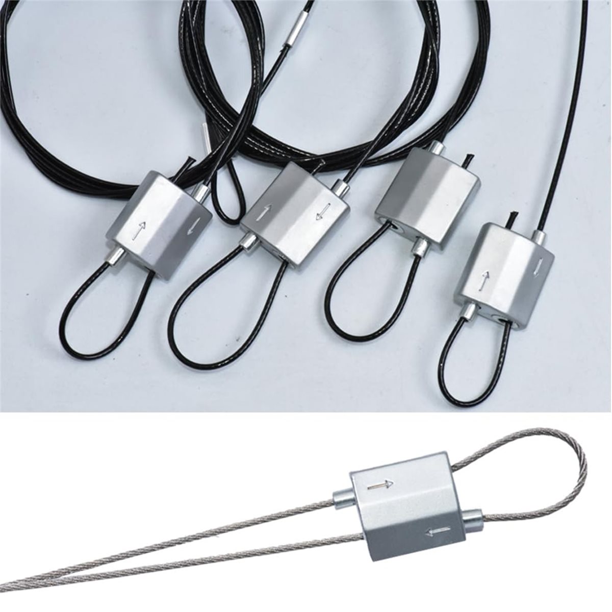 عرض ضخم 618: 10 قطع من مشابك ا - مراجعة Outdoor Lighting Wire وسعره